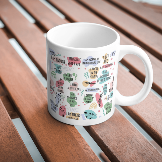 Woman's Daily Affirmations - 11oz Ceramic Coffee Mug